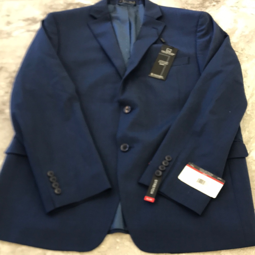 Collection by Michael Strahan slim fit suit jacket